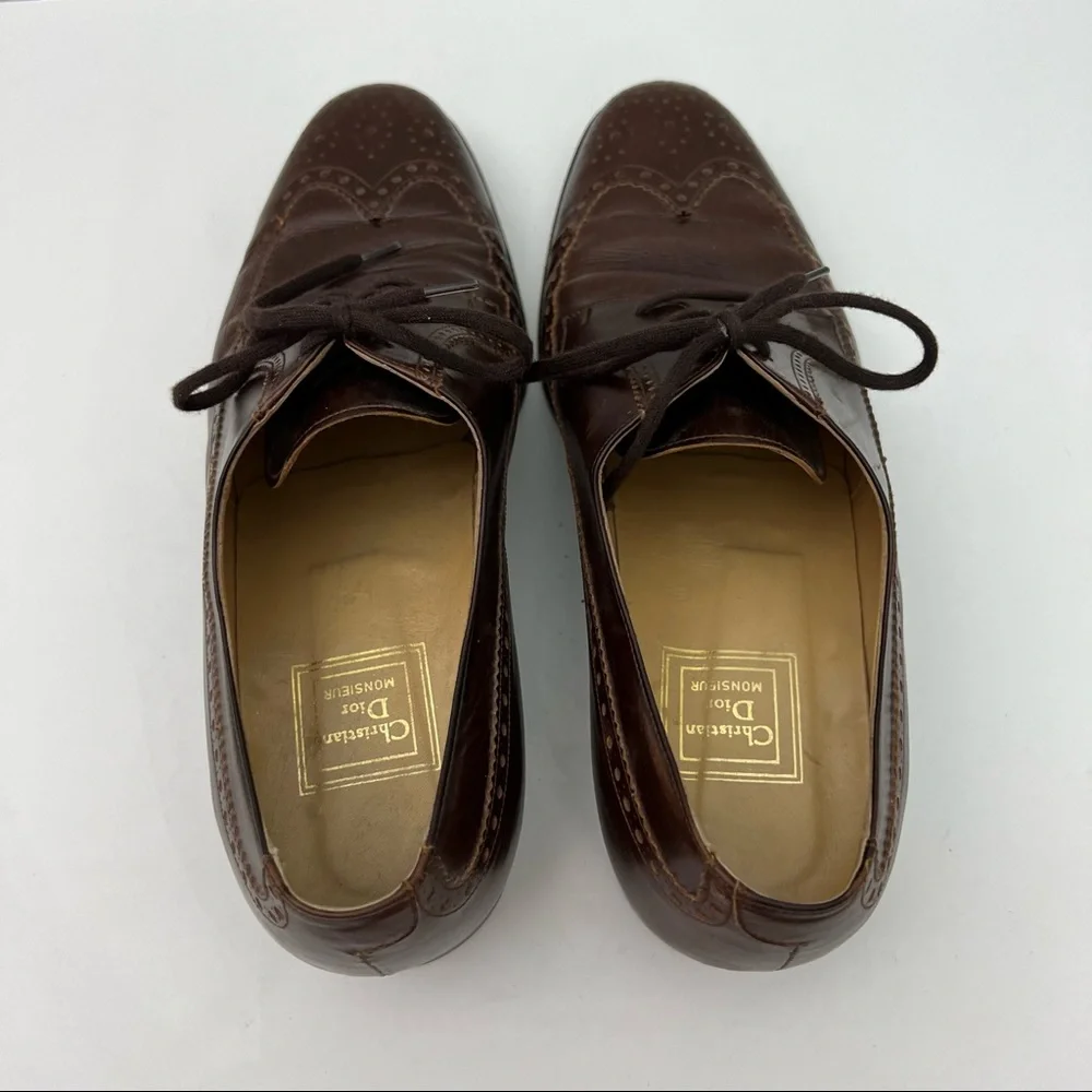 Christian Dior Monsieur Leather Oxfords
